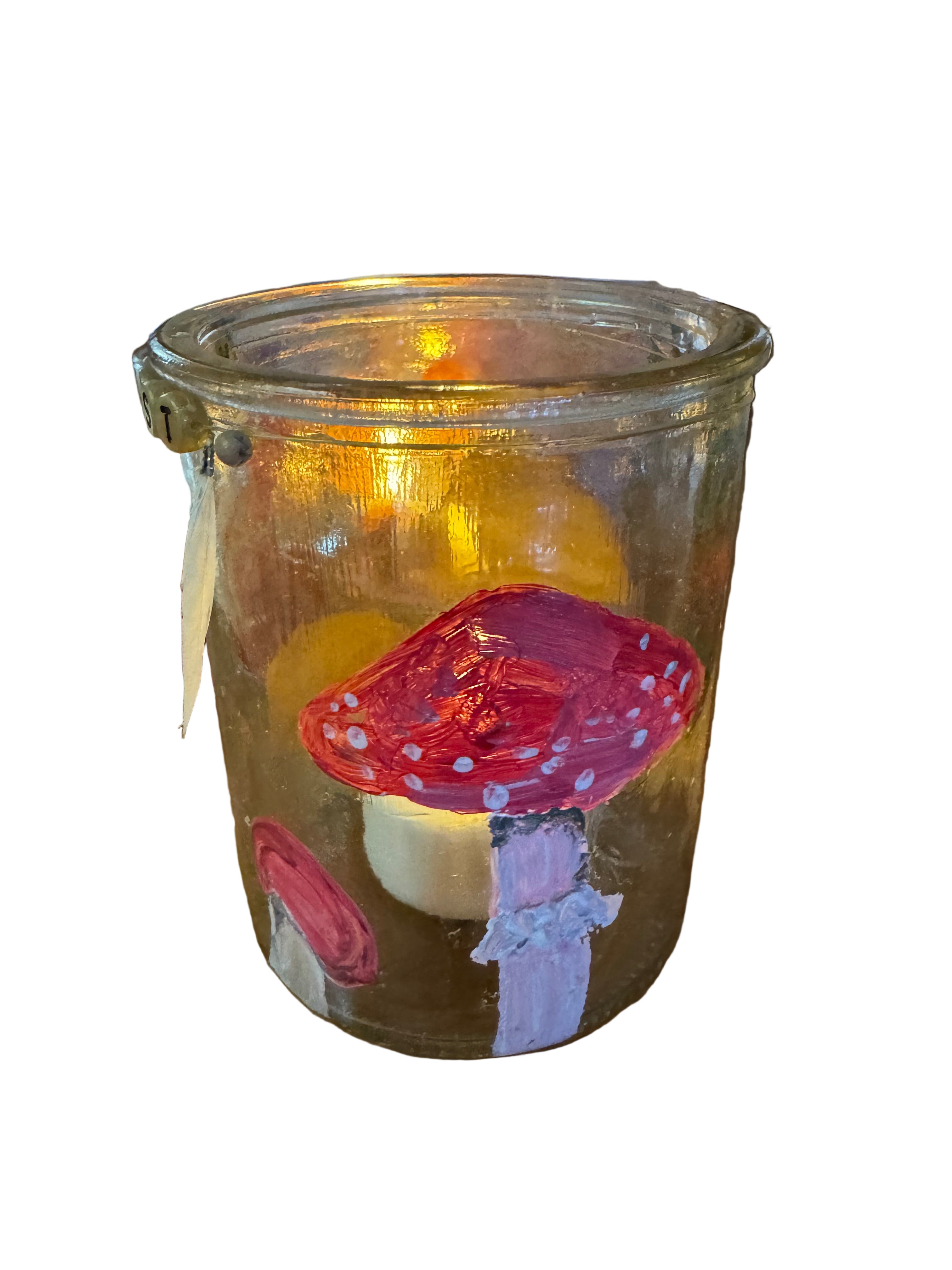 Lichtpuntje  "Paddenstoel" Klein. Dit artikel staat bij de Som van Jou en Mij in Zutphen. Neem van te voren even contact op (zie verkooppunten)