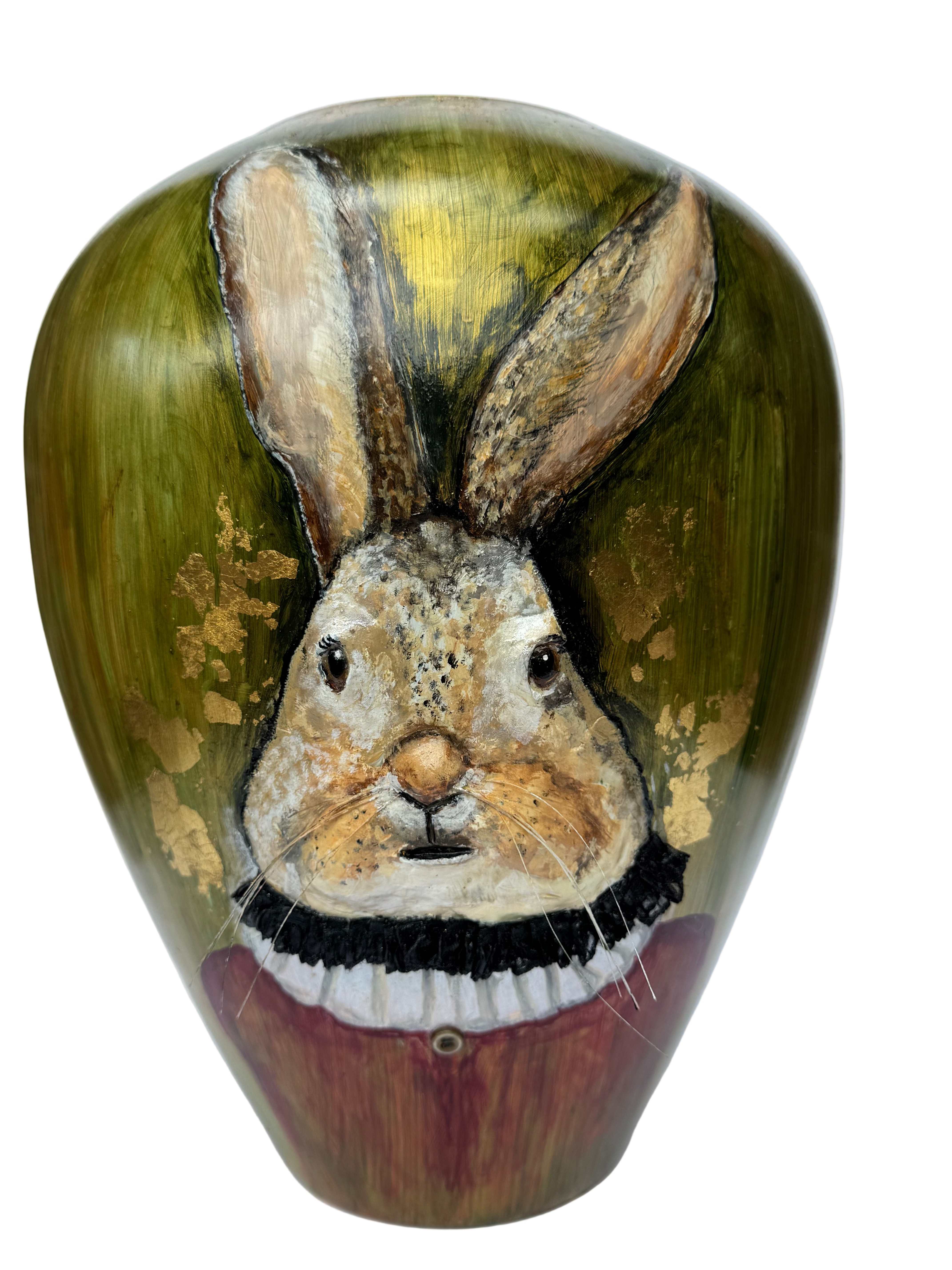 Vaas "Lapin de Noël"