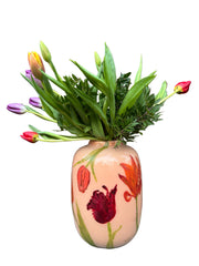 Vaas "Tulipes"         Deze vaas staat bij sjokado in Dieren